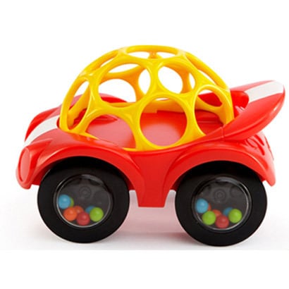 キッズツーの「オーボール」を利用した車型知育玩具の画像