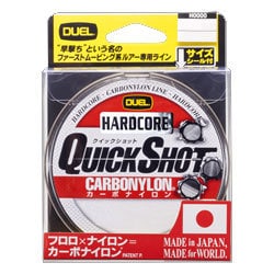 ヨドバシ デュエル DUEL HARDCORE QUICK SHOT CN 150m 16Lbs 通販全品無料配達