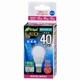 ミニクリプトン形 E17 40形相当 昼光色 4.4W 510lm 全方向 80mm OHM 密閉器具 断熱材施工器具対応 LDA4D-G-E17 IS21 06-3359