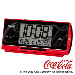 ヨドバシ Com セイコークロック Seiko Clock Ac602r 電波目ざまし時計 コカ コーラ 通販 全品無料配達