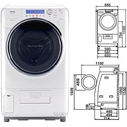 ヨドバシ.com - 東芝 TOSHIBA TW-2500VC-S [ドラム式洗濯乾燥機] 通販