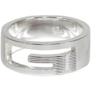GUCCI 032660-09840-8106-JP10（刻印11）号 グッチ Gリング グッチ GUCCI ブランデッド G リング シルバー 032660 09840