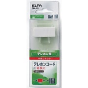 ヨドバシ.com - 朝日電器 ELPA エルパ TEA-002 [中継コネクター 6極6芯 ...