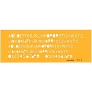 ヨドバシ.com - ウチダ製図器 UCHIDA 1-843-1005 [テンプレート 英字 