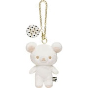 レア品　リラックマ　モノクロ　 チェーン付き 黒 リラックマ「モノクロリラックマ」 グッズインフォメーション