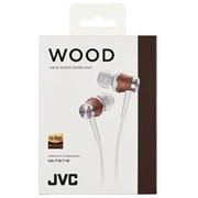 JVC HA-FW7-T インナーイヤーヘッドフォン ブラウン HA-FW7|WOOD|インナーイヤーヘッドホン|イヤホン・ヘッドホン
