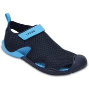 crocs クロックス Swiftwater Mesh Sandal W Navy - ヨドバシ.com