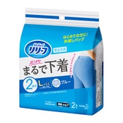 リリーフ まるで下着 M-L ピンク 計142枚 花王 リリーフ 超うす型 まるで下着 ピンクカラー M-Lサイズ 2回