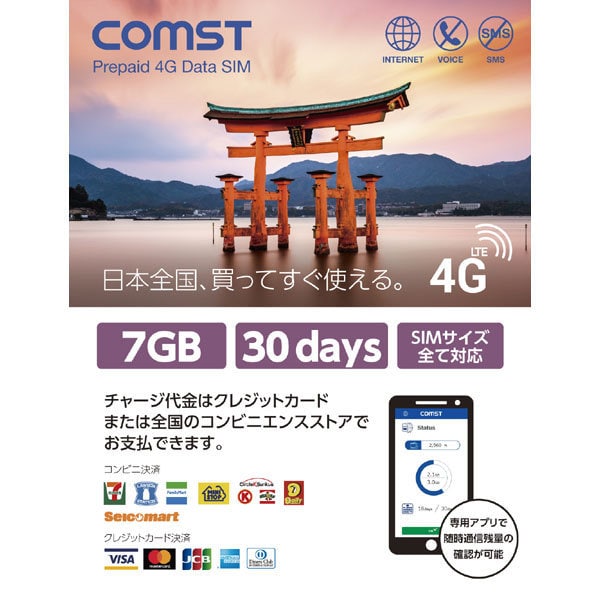Comst T-SIM コムスト ティーシム