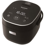 758展示品✨ シャープ 黒厚釜 3合炊き炊飯器 おしゃれホワイト 計量カップ付 100000001004196351_10205.jpg