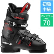 ヘッドキューブ3 70 HEAD CUBE3 70 28cm スキーブーツ　黒赤 スキー ブーツ メンズ レディース HEAD ヘッド 2024 CUBE3 70