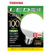 東芝 TOSHIBA LDG11L-G/100V1 [ボール電球形LED電球 100W形 