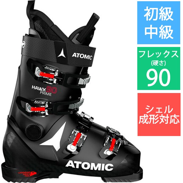 安い特売 アトミック Atomic Hawx Prime 90 Aex Black Red 26 26 5cm 21 22 Newモデル スキーブーツ 初級 中級 通販 オンライン Fenglaze Com