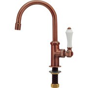 水栓金具　カクダイ　700-783-AG ガーデン用立形スワン水栓 一般地・寒冷地共用 アンティークゴールド (旧型番700-783-G) ガーデン用立形スワン水栓(アンティークゴールド) 700-783-AG カクダイ