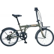 Jeep ジープ 2024 20型 20インチ 6段変速付き折り畳み自転車 後