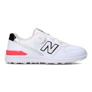 ヨドバシ.com - ニューバランス new balance WGBS996 X 24.0cm WHITE/PINK [ゴルフ スパイクレスシューズ  レディース] 通販【全品無料配達】