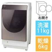 シャープ SHARP ES-WS14-TL [ドラム式洗濯乾燥機 洗濯11kg/乾燥 