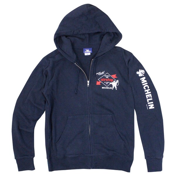 販売安心 M2style エムツースタイル ミシュラン Michelin Zip Up Hoodie Airstop Navy Xl 激安新品大特価 Www Gacfmi Org