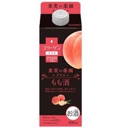 果実の楽園プラス キウイ酒 もも酒 リキュール 500ml 合同酒精 合同酒精 送料無料／果実の楽園 プラス キウイ酒 リキュール 10