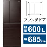 パナソニック Panasonic 冷蔵庫 （600L・フレンチドア） 6ドア HPXシリーズ 除菌機能 アルベロゴールド NR-F608HPX-N  通販【全品無料配達】 - ヨドバシ.com