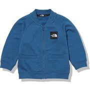 ノースフェイス ベビー BABY ダウンジャケットロゴ刺繡 ブルー 青 ノースフェイス ベビー BABY ダウンジャケットロゴ刺繡 ブルー 青