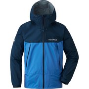 モンベル mont-bell サンダーパス ジャケット Men's ブルー(NV/PB) Mサイズ [アウトドア 防水ジャケット メンズ]  通販【全品無料配達】 - ヨドバシ.com