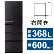 ヨドバシ.com - AQUA アクア 冷蔵庫 Delieシリーズ（368L・幅60cm・左開き・4ドア・ウッドブラック） AQR-V37NL（K）  通販【全品無料配達】