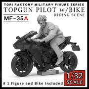 トリファクトリー[MF-35B]1/48 トップガンパイロットw/疾走する