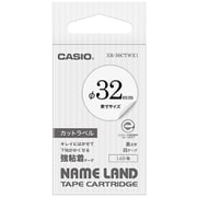 ヨドバシ.com - カシオ CASIO 白テープ/黒文字 幅36mm 布タグ XR ヨドバシ.com - カシオ CASIO 白テープ/黒文字 幅36mm 布タグ XR