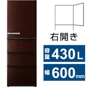 ヨドバシ.com - AQUA アクア 冷蔵庫 Delieシリーズ （430L・幅60cm・右開き・4ドア・チタニウムシルバー） AQR-V43P（S）  通販【全品無料配達】