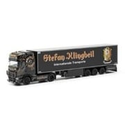 ミニカー　1/87 スカニア CS20 HD 冷蔵ボックスセミトレーラー ”Heide Logistik/75 Jahre Herpa” [HE317733] Herpa Heide Logistik Scania CS20HD refrigerated box セミ