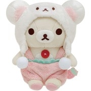リラックマ おかしな遊園地 いちごないちにち ぬいぐるみセット リラックマ「コリラックマのいちごないちにち」 グッズ
