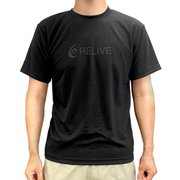【中古】リライブシャツ　丸ネック　ブラック　LLサイズ リライブシャツ Lサイズ 黒 丸ネック 男女兼用 - メルカリ