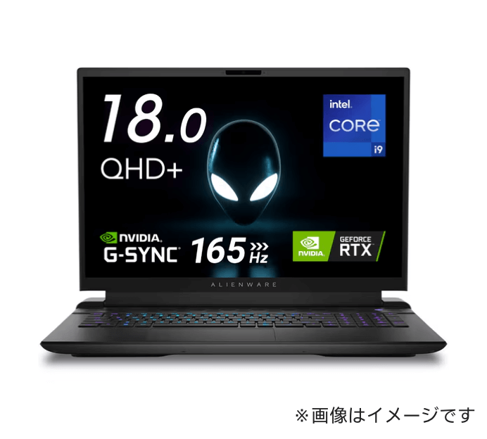 【 DELL 】Alienware m18 R2 NAM98-EHLBCのイメージ画像