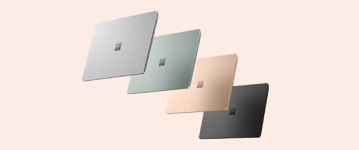 Surface Laptop 5 の使用イメージ