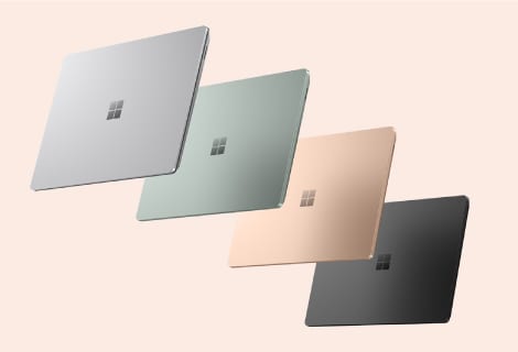 Surface Laptop 5 の使用イメージ
