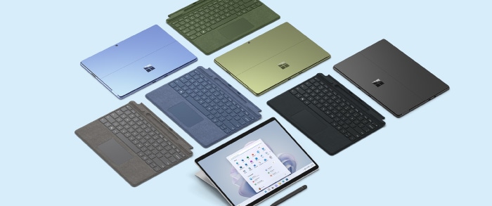 Surface Pro 9 での使用イメージ