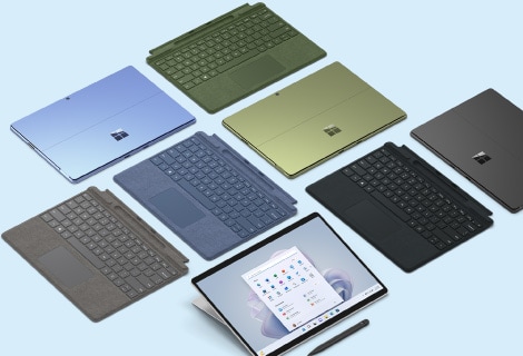 Surface Pro 9 での使用イメージ