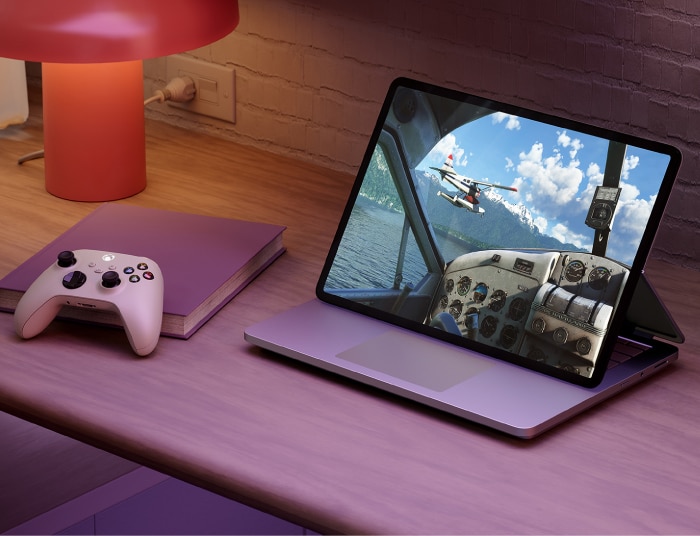 Surface Laptop Studio 2 での使用イメージ