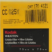 Kodak フィルター 3インチ角 [75mmラッテンCCフィルター 025Y]