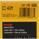Kodak フィルター 3インチ角 [75mmラッテンCCフィルター 40M]