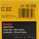 Kodak フィルター 3インチ角 [75mmラッテンCCフィルター 20C]