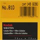 Kodak フィルター 3インチ角 [75mmラッテンLBフィルター No.81D]