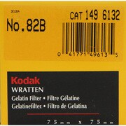 Kodak フィルター 3インチ角 [75mmラッテンLBフィルター No.82B]