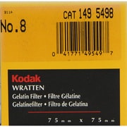 Kodak フィルター 3インチ角 [75mmラッテンフィルター No.8]