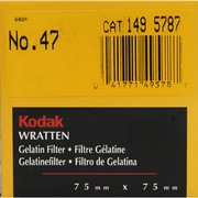 Kodak フィルター 3インチ角 [75mmラッテンフィルター No.47]