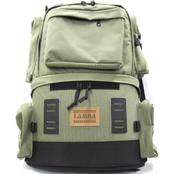 期間限定 数量限定 ヨドバシ.com カメラ オリーブ フラップ無し LAMDA ラムダ - リュック、ザック
