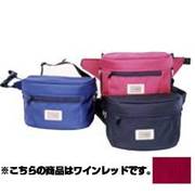 ワインレッド ウエストポシェット