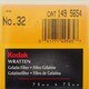 Kodak ラッテン ゼラチンフイルタ- 75MMカク(3) [75mmラッテンフィルター No.32]