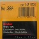 Kodak ラッテン ゼラチンフイルタ- 75MMカク(3) [75mmラッテンフィルター No.38A]